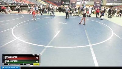 132 lbs Cons. Round 1 - Bryan Lopez, ID vs Jase Jaspers, IA