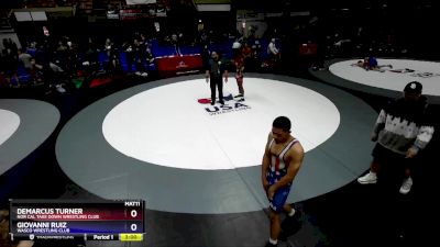 150 lbs Champ. Round 1 - Demarcus Turner, Nor Cal Take Down Wrestling Club vs Giovanni Ruiz, Wasco Wrestling Club