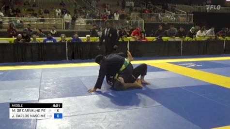 MATHEUS DE CARVALHO PEREIRA vs JOÃO CARLOS NASCIMENTO FERNANDES 2024 Pan Jiu Jitsu IBJJF Championship