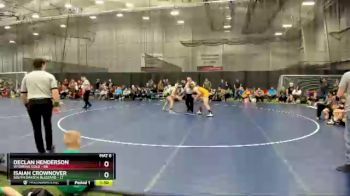 160 lbs Round 2 (4 Team) - Isaiah Crownover, South Dakota Blizzard vs Declan Henderson, Wyoming Gold