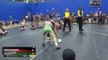 85 lbs Round 1 (4 Team) - Elijah Castonon, Untouchables Purple vs William Smith, Death Squad