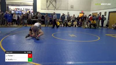 160 lbs Consy Pig - Jake Fisher, Thomas Jefferson vs Vincent Scally, Moeller-OH