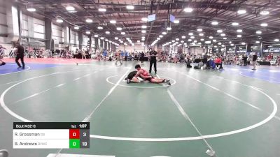 138 lbs Rr Rnd 3 - Reid Grossman, Gettysburg vs Brayden Andrews, Buffalo Valley Black