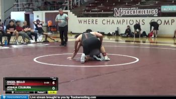 285 lbs Round 5 (6 Team) - Joshua Colburn, Sierra vs Angel Bello, Palomar