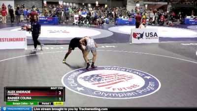 70 lbs Cons. Round 3 - Rainier Colina, California vs Alex Andrade, California