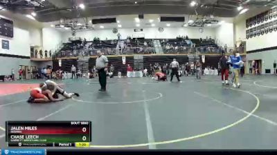 170 lbs Quarterfinal - Jalen Miles, Indiana vs Chase Leech, Garrett Wrestling Club