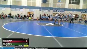 195 lbs Round 2 (4 Team) - Cole Jamon, Brownsburg vs Eli Howard, Perry Meridian