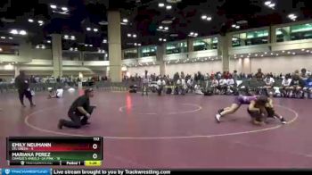 132 lbs Placement (16 Team) - Mariana Perez, Charlie`s Angels- GA Pink vs Emily Neumann, STL Green