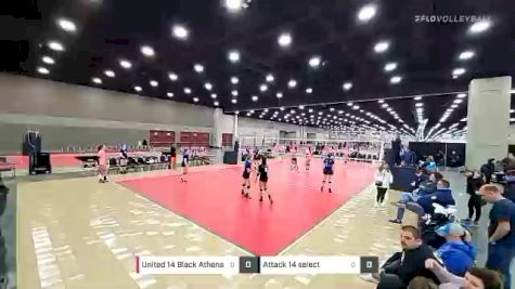 United 14 Black Athens vs Attack 14 select - 2022 JVA World Challenge presented by Nike - Expo Only