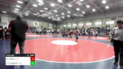 175 lbs Consi Of 4 - Kaewett Nelson, Hoopa Valley vs Primo Catalano, Chaminade College Prep Sch