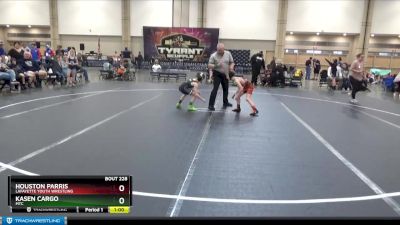 60 lbs Round 2 - Kasen Cargo, MTC vs Houston Parris, LaFayette Youth Wrestling