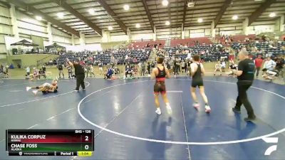 126 lbs Quarterfinal - Kulika Corpuz, Hawaii vs Chase Foss, Alaska