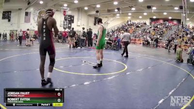 195 lbs Champ. Round 2 - Robert Svitek, Thousand Oaks vs Jordan Faust, Antelope Valley