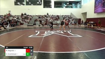 197 lbs Round 3 (6 Team) - Michael Negrete, Sierra College vs Anthony Incantalupo, Rio Hondo College