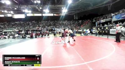 3A 220 lbs Cons. Round 1 - Robbie McCashland, Teton vs Isaiah Schultz, Timberlake