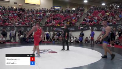 130 kg Semis - Garret Johnson, Medical Lake Mat Maulers vs Ryan Pearl, California