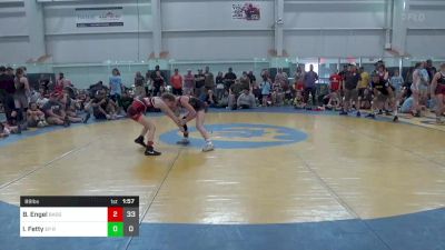 89 lbs Pools - Brynn Engel, Badger Girls Elite vs Izzy Fetty, EP Rattlers