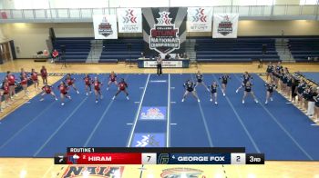 STUNT - Hiram (#2) vs. George Fox (#4), Hiram (#2) vs. George Fox (#4) vs. - D3 Day 3