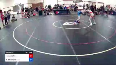 52 kg Cons 8 #1 - Aiden Arnett, Illinois vs Kayden McDonald, Olympia Wrestling Club