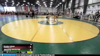 88 lbs Rd# 6- 9:00am Saturday Final Pool - Grayson Hostetter, PA Silver vs Elijah Logan, Scorpions