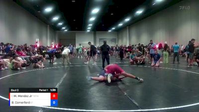 195 lbs Cons. Round 3 - Marvin Mendez Jr, Tampa Bay Tiger Wrestling vs Brady Comerford, Beebe Trained