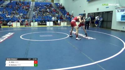 165 lbs Semifinal - Evan Wick, University Of Wisconsin vs Brandon Dallavia, Stanford