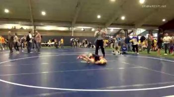 80 lbs 5th Place - Reese Hoover, Trinity vs Christian Tirado, Hopewell