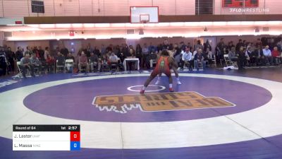 74 kg Prelims - Jordan Laster, Unattached vs Logan Massa, New York Athletic Club