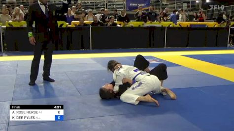 ALEXA ROSE HERSE vs KALEAH DEE PYLES 2024 Pan Jiu Jitsu IBJJF Championship