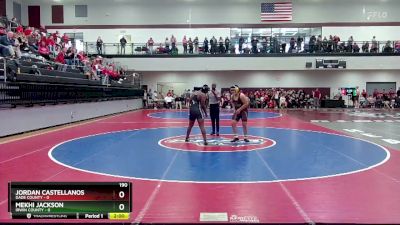 190 lbs Round 1 (16 Team) - Jordan Castellanos, Dade County vs Mekhi Jackson, Irwin County