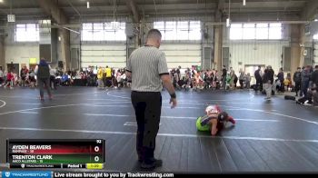92 lbs Round 2 - Ayden Beavers, Rampage vs Trenton Clark, AACO Allstars