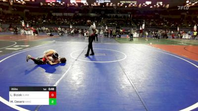 85 lbs Consi Of 16 #2 - Logan Biziak, Elmwood Park vs Matteo Cesaro, Hanover Park