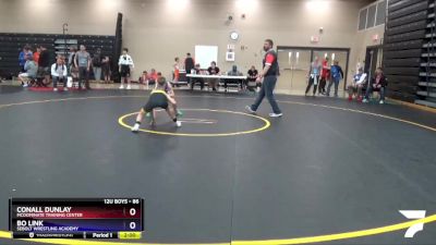 86 lbs Semifinal - Conall Dunlay, McDominate Training Center vs Bo Link, Sebolt Wrestling Academy