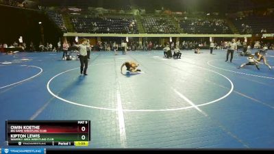 110 lbs 1st Place Match - Kipton Lewis, Waverly Area Wrestling Club vs Owin Koethe, Big Game Wrestling Club