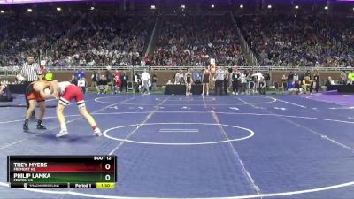 D2-165 lbs Quarterfinal - Philip Lamka, Fenton HS vs Trey Myers, Fremont HS