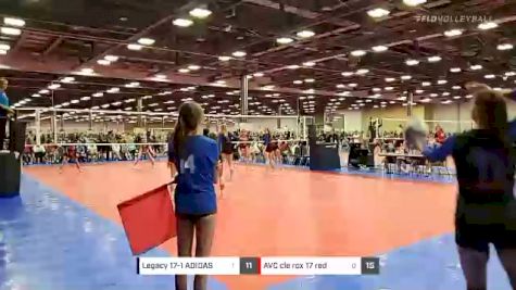 Legacy 17-1 ADIDAS vs AVC cle rox 17 red - 2022 JVA Summerfest presented by Nike