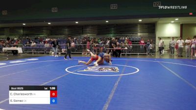 139 lbs Semifinal - Cloe Charlesworth, VA vs Savannah Gomez, CA