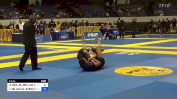 JONNATAS GRACIE ARAUJO DA SILVA vs FRANCISCO DE ASSIS LEMOS LO 2022 World IBJJF Jiu-Jitsu No-Gi Championship