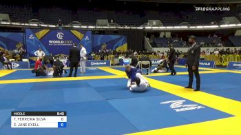 THAMARA FERREIRA SILVA vs ELIZABETH JANE EXELL 2021 World Jiu-Jitsu IBJJF Championship