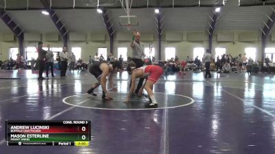 141 lbs Cons. Round 3 - Mason Esterline, Mount Union vs Andrew Lucinski, Buffalo-unattached