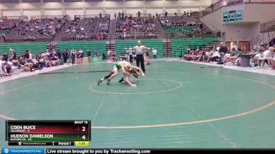 150 lbs Quarters & 1st Wb (16 Team) - Coen Buice, Hillgrove vs Hudson Danielson, Buford HS