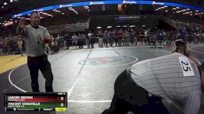 165 3A Semifinal - VINCENT DONATELLE, North Port H.S. vs Jabore Brown, Treasure Coast