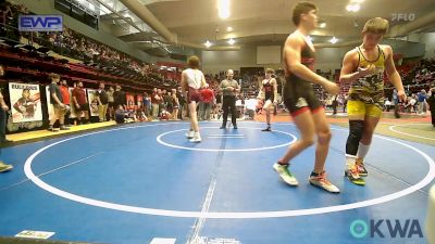 126 lbs Quarterfinal - Luke Orth, Skiatook Youth Wrestling vs Champ Thompson, Jenks Trojan Wrestling Club