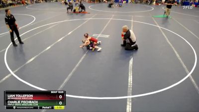 Champ. Round 1 - Charlie Fischbach, Maple Grove Wrestling Club vs Liam Tollefson, No Nonsense Wrestling