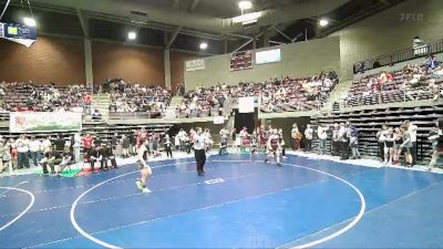 118 lbs Quarterfinal - Kaleb Shepard, Aniciete Training Club vs Zach Benson, Gunnison Dusters