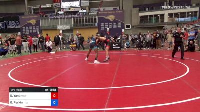 70 kg 3rd Place - Evan Yant, Panther Wrestling Club RTC vs Elroy Perkin, Titan Mercury Wrestling Club (TMWC)