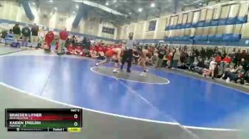 110 lbs Round 3 (4 Team) - Kaiden English, Portage vs Braeden Litner, New Palestine