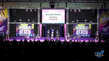 Maryland Twisters Salisbury - Vortex [2022 L3 Senior Day 3] 2022 ACDA Reach the Beach Ocean City Cheer Grand Nationals