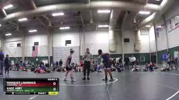 160 lbs Round 5 (6 Team) - Marques Lawrence, Grandview vs Kade Abby, Kearney Matcats - Gold