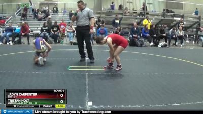 112 lbs Round 3 (6 Team) - Jadyn Carpenter, SAW vs Tristan Holt, Untouchables-Olympia